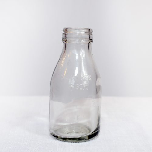 mini milk bottles