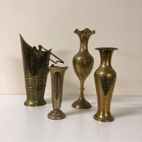 small-vintage-brass-vases