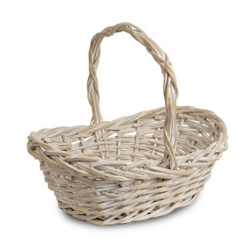 white basket